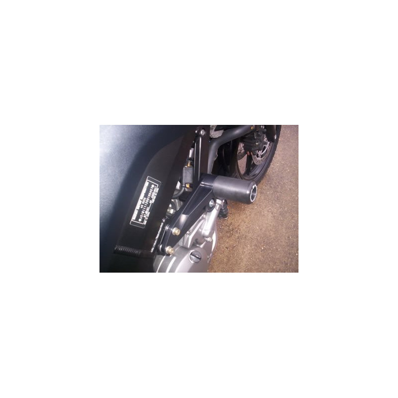 CRASHPADY CLASSIC RG RACING SUZUKI DL 650 VSTROM BLACK