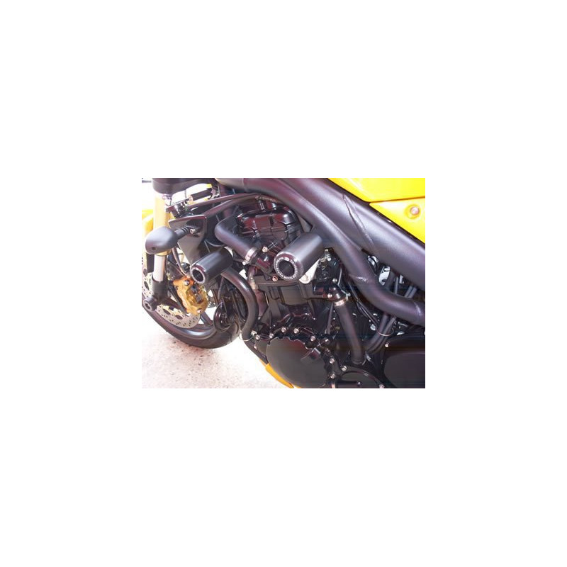 CRASHPADY CLASSIC RG RACING TRIUMPH SPEED TRIPLE 97-07 BLACK