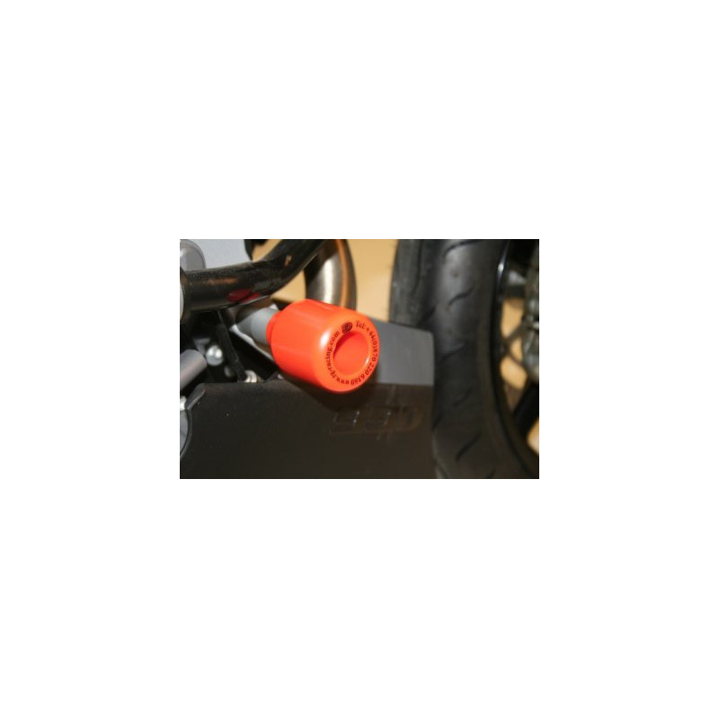 CRASHPADY CLASSIC RG RACING DÓŁ KTM 990/990R SUPER DUKE 990SM 08- & 950 SUPERMOTO ORANGE