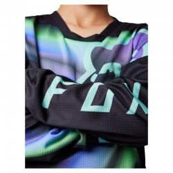 BLUZA FOX JUNIOR 180 TOXSYK BLACK  ENDURO CROSS