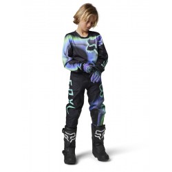 BLUZA FOX JUNIOR 180 TOXSYK BLACK  ENDURO CROSS
