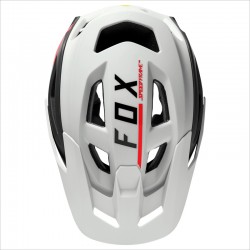 KASK ROWEROWY FOX SPEEDFRAME PRO BLOCKED WHITE/BLACK  ENDURO CROSS