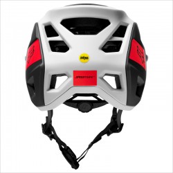 KASK ROWEROWY FOX SPEEDFRAME PRO BLOCKED WHITE/BLACK  ENDURO CROSS
