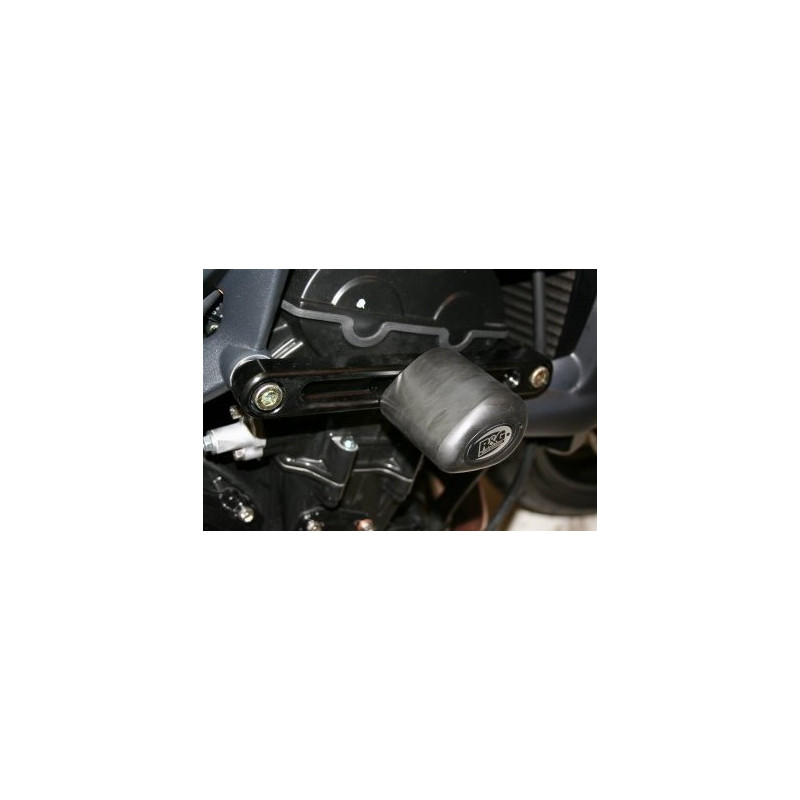 CRASHPADY AERO RG RACING TRIUMPH STREET TRIPLE 675 07-12 BLACK