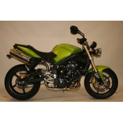 CRASHPADY AERO RG RACING TRIUMPH STREET TRIPLE 675 07-12 BLACK