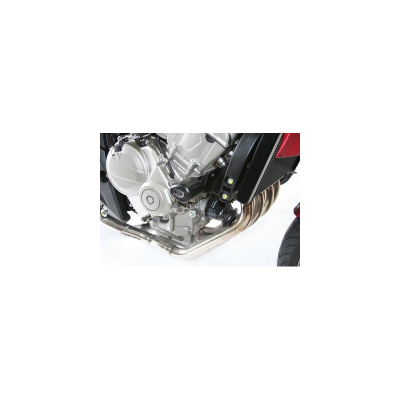 CRASHPADY AERO RG RACING HONDA CBF600 08- & HORNET 600 07-11 BLACK
