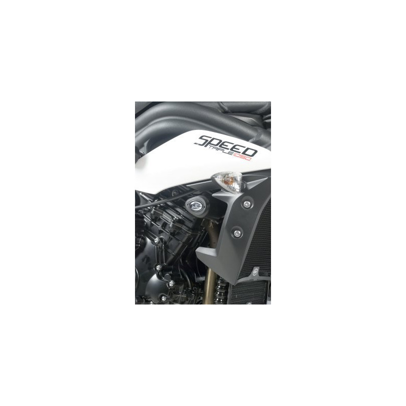 CRASHPADY AERO RG RACING TRIUMPH SPD TRPLE 11-/SPD TRIPLE S 16-/SPD TRIPLE R 16- BLACK
