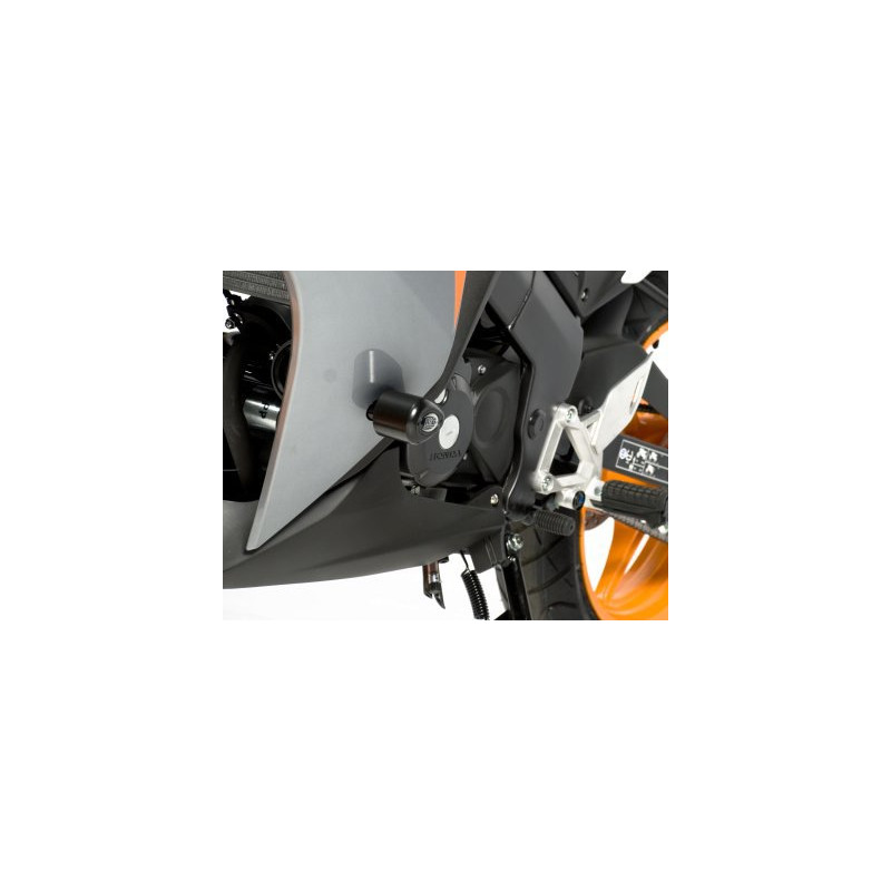 CRASHPADY AERO RG RACING HONDA CBR125R 11- BLACK