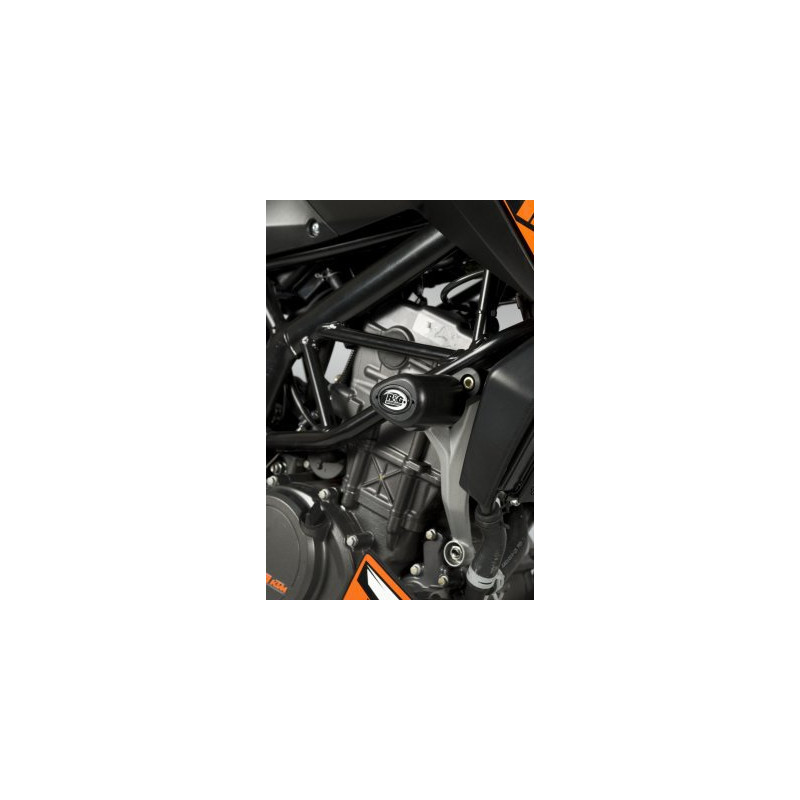 CRASHPADY AERO RG RACING KTM 125/200/390 DUKE BLACK