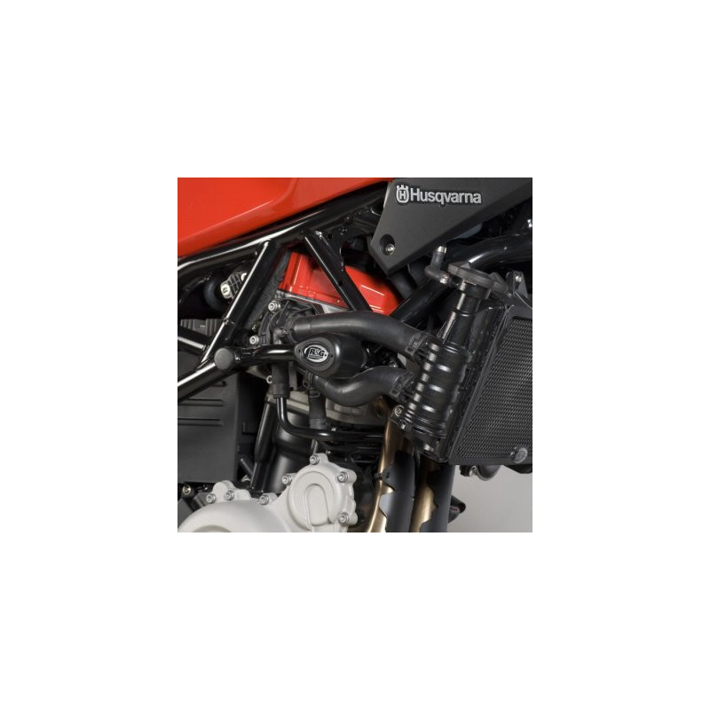 CRASHPADY AERO RG RACING HUSQVARNA NUDA BLACK