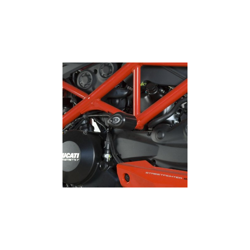 CRASHPADY AERO RG RACING DUCATI 848 STREETFIGHTER BLACK