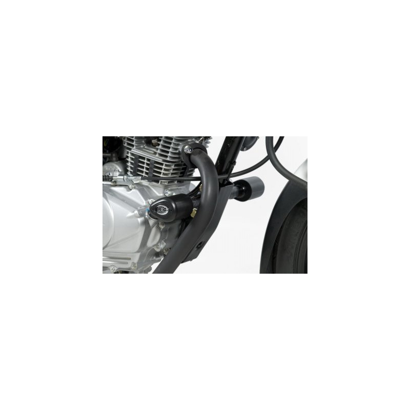 CRASHPADY AERO RG RACING HONDA CBF125 09- BLACK