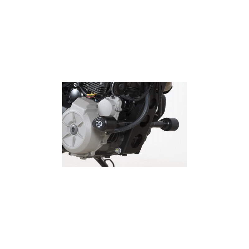 CRASHPADY AERO RG RACING HUSQVARNA TR650 STRADA BLACK