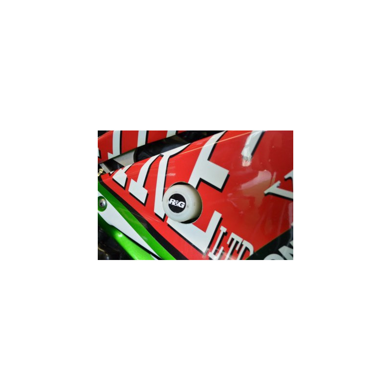 CRASHPADY CLASSIC RG RACING RACE ONLY TRIUMPH 675 DAYTONA 13- WHITE