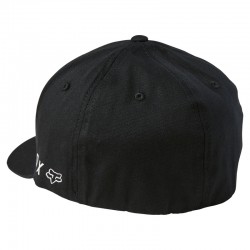 CZAPKA Z DASZKIEM FOX HONDA WING FLEXFIT BLACK  ENDURO CROSS