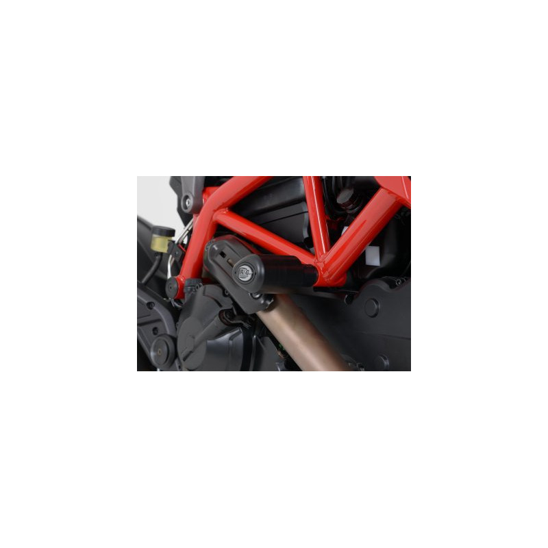 CRASHPADY AERO RG RACING DUCATI HYPERMOTARD 821/939/939SP/HYPERSTRADA 821/939 BLACK