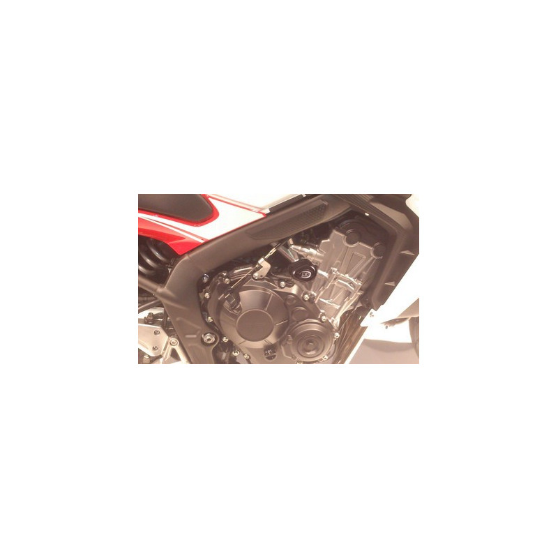 CRASHPADY AERO RG RACING HONDA CBR650F/CB650F 14-18/CBR650R 19- BLACK