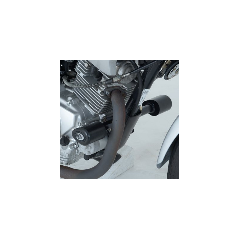 CRASHPADY AERO RG RACING YAMAHA YBR125 BLACK