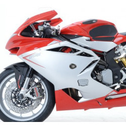 CRASHPADY AERO RG RACING MV AGUSTA F4 1000R 10- F4 RC 15- BLACK