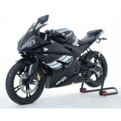 CRASHPADY AERO RG RACING GENATA XRZ125 BLACK