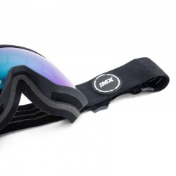 GOGLE SNOWBOARDOWE IMX PEAK BLACK MATT/BLACK - SZYBA PODWÓJNA GREEN IRRIDIUM + BROWN ENDURO CROSS