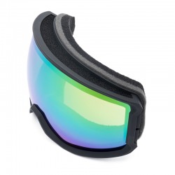 GOGLE SNOWBOARDOWE IMX PEAK BLACK MATT/BLACK - SZYBA PODWÓJNA GREEN IRRIDIUM + BROWN ENDURO CROSS