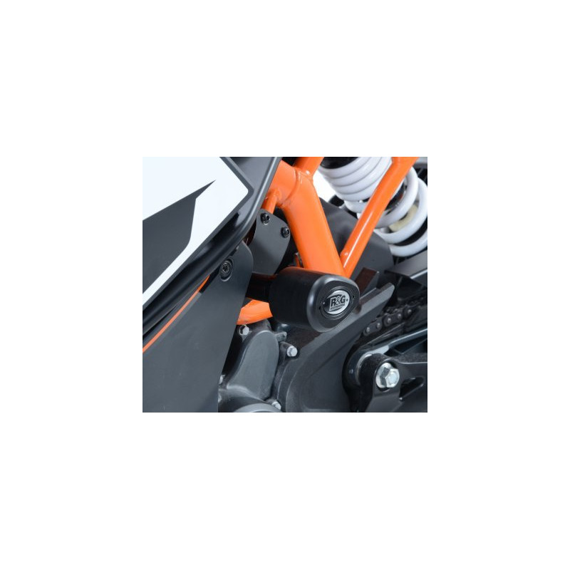 CRASHPADY AERO RG RACING KTM RC125/200/390 BLACK