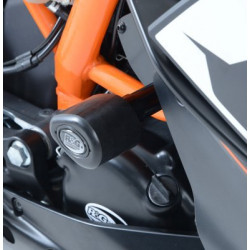 CRASHPADY AERO RG RACING KTM RC125/200/390 BLACK