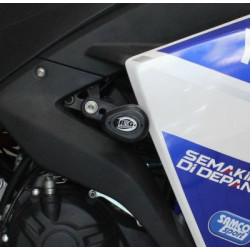 CRASHPADY AERO RG RACING YAMAHA YZF-R25 14-18/YZF-R3 15-18 BLACK