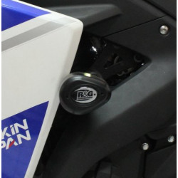 CRASHPADY AERO RG RACING YAMAHA YZF-R25 14-18/YZF-R3 15-18 BLACK