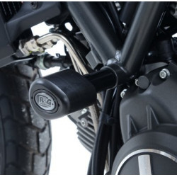 CRASHPADY AERO RG RACING DUCATI SCRLR (800)/CLSC/STR CLSC/URBAN ENDR/SIXTY2 BLACK