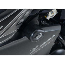 CRASHPADY AERO RG RACING KAWASAKI Z250 13-18/Z300 15- BLACK