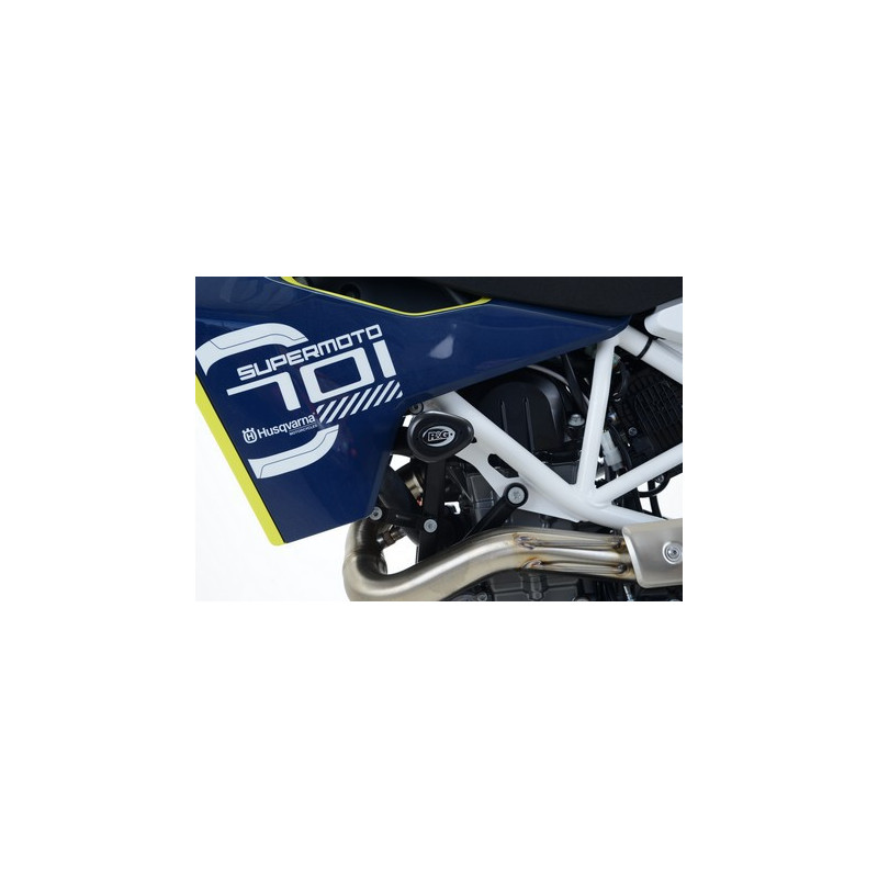 CRASHPADY AERO RG RACING HUSQVARNA 701 ENDURO/701 SUPERMOTO. KTM 690 SMC-R 19- BLACK