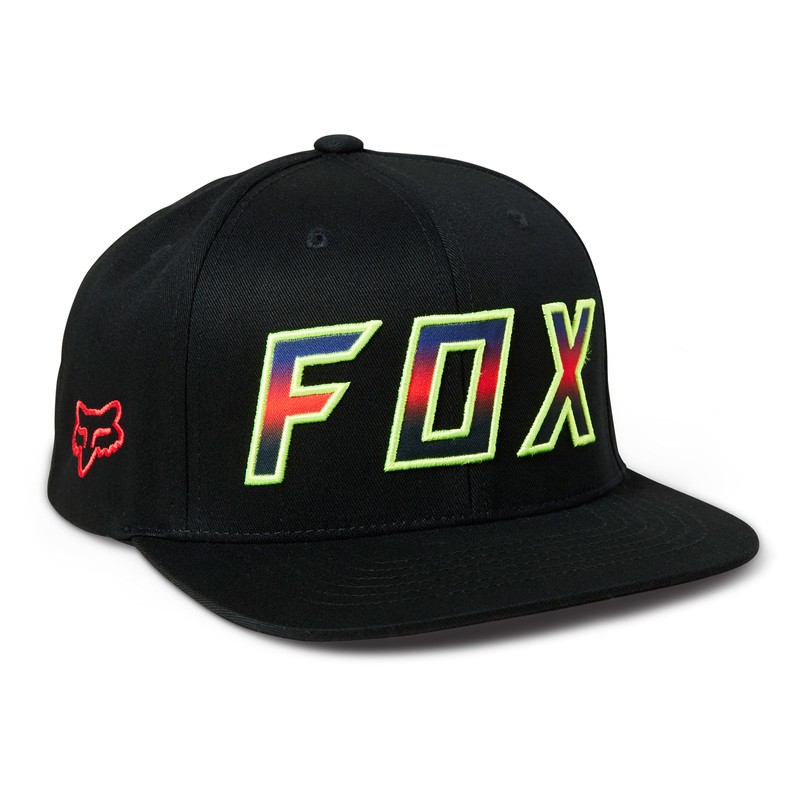 CZAPKA Z DASZKIEM FOX FGMNT SNAPBACK BLACK  ENDURO CROSS