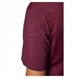 KOSZULKA ROWEROWA FOX LADY FLEXAIR DARK MAROON  ENDURO CROSS