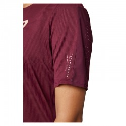 KOSZULKA ROWEROWA FOX LADY FLEXAIR DARK MAROON  ENDURO CROSS