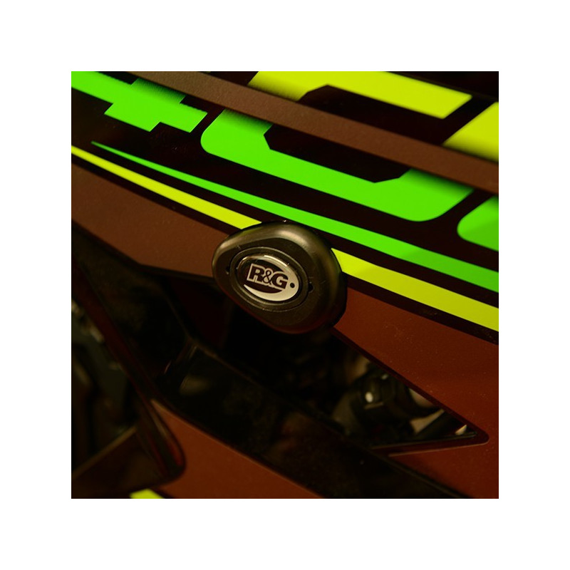 CRASHPADY AERO RG RACING KAWASAKI NINJA 400/NINJA 250 18- BLACK