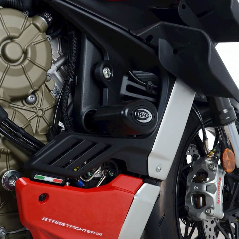 CRASHPADY AERO RG RACING DUCATI STREETFIGHTER V4(S) 20- B65 BLACK