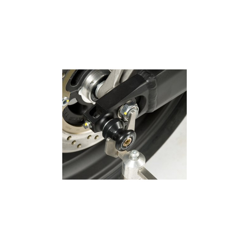 ROLKI WAHACZA, OFFSET HONDA CB600 HORNET 07-11 / CBR600 F 11-, BLACK