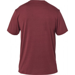 T-SHIRT FOX CREST TECH CRANBERRY  ENDURO CROSS