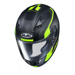 KASK HJC CS-15 DOSTA BLACK/FLO YELLOW 