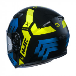 KASK HJC CS-15 MARTIAL BLACK/BLUE/YELLOW 
