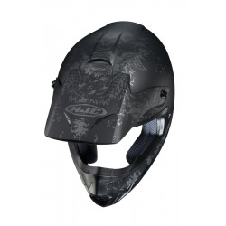 KASK HJC CS-MX II CREEPER BLACK/GREY 