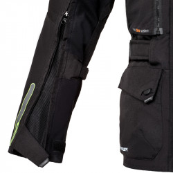 KURTKA TEKSTYLNA REBELHORN CUBBY III BLACK/FLO YELLOW 