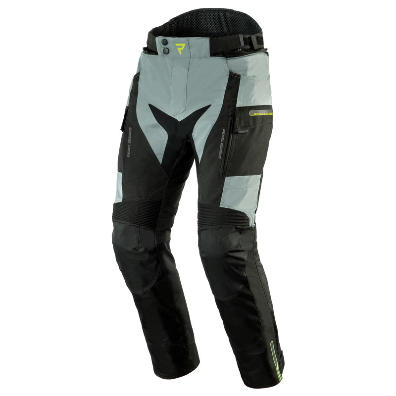 SPODNIE TEKSTYLNE REBELHORN CUBBY III GREY/BLACK/FLO YELLOW 
