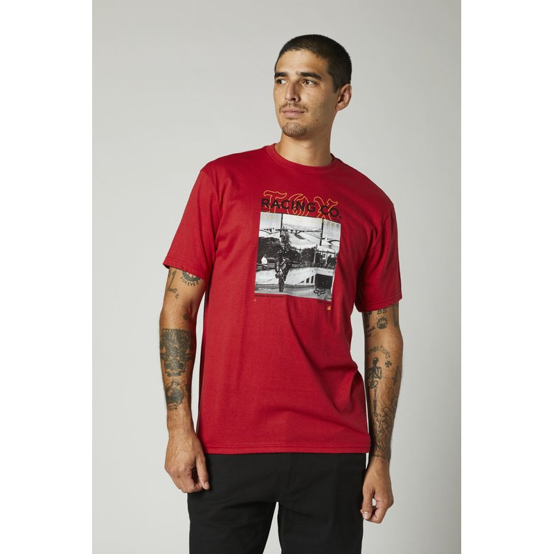 T-SHIRT FOX DECRYPTED CHILI  ENDURO CROSS