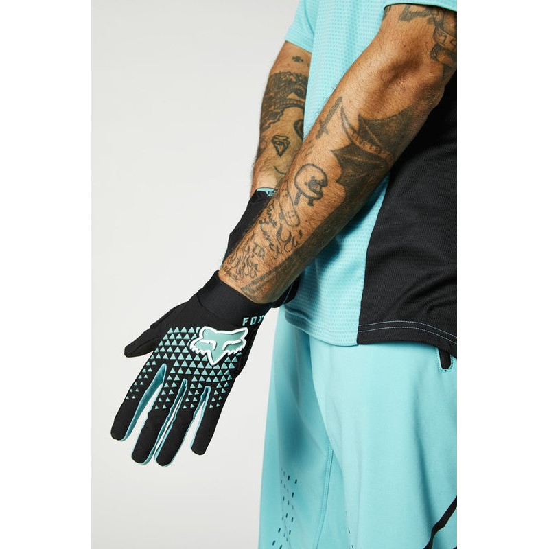 RĘKAWICE FOX DEFEND TEAL  ENDURO CROSS