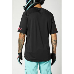 KOSZULKA ROWEROWA FOX DEFEND BLACK  ENDURO CROSS
