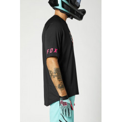 KOSZULKA ROWEROWA FOX DEFEND BLACK  ENDURO CROSS