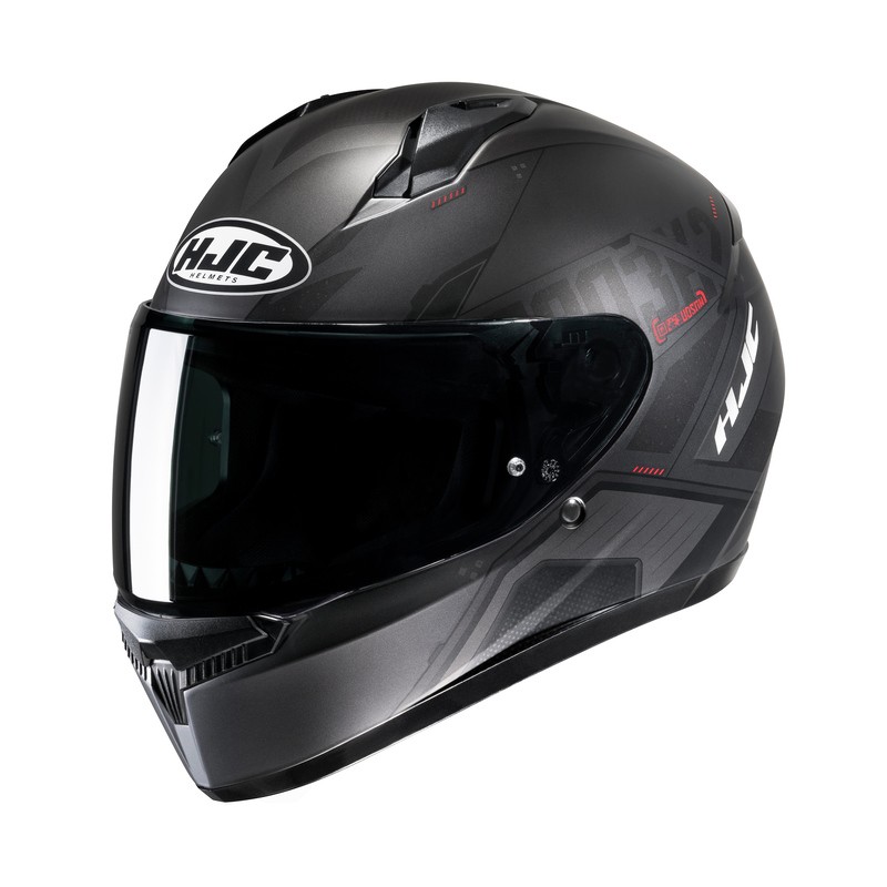 KASK HJC C10 INKA BLACK/RED 